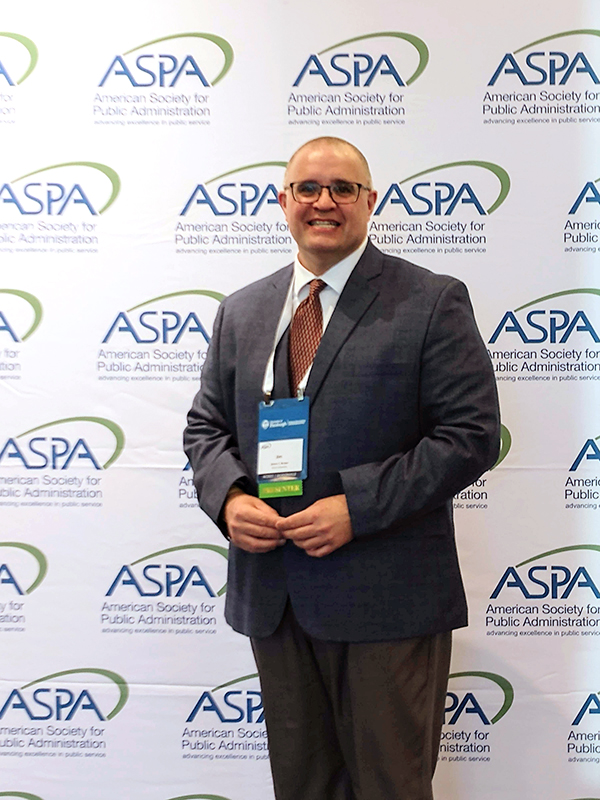 Dr. Brown at ASPA Conference