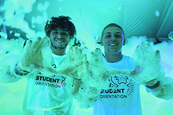 First Year Foam Party!