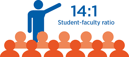 Student-Faculty Ratio 14:1