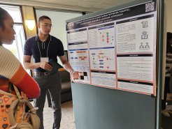 Belier Javier presents at the 2024 CNY LSAMP Symposium.
