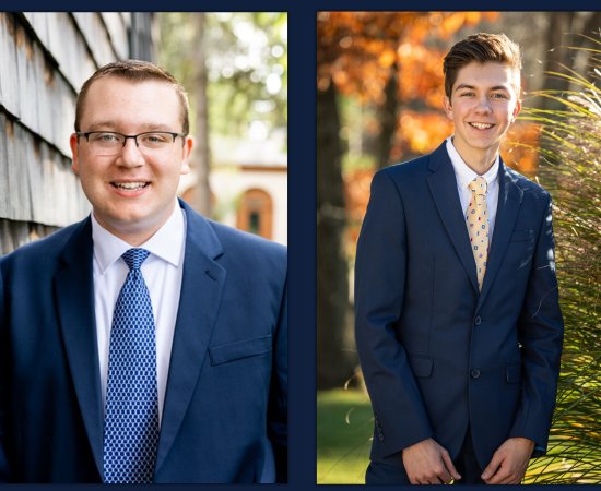 Garrett Pratt and Jack Hrustich III combined photo