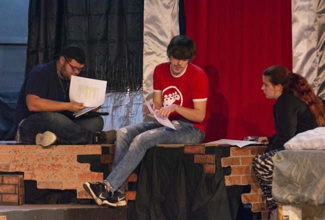 Students in Rachel Wolfe's Theater Class 0480